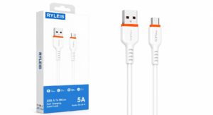 کابل RYLEIS C04 USB به Type-C شارژ سریع 5A