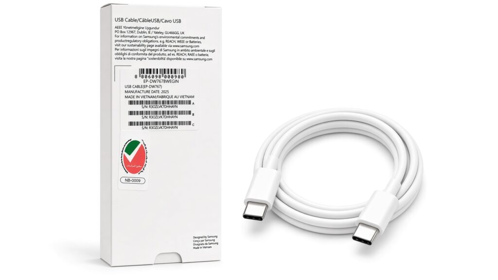 کابل C to C S_26 اورجینال ۱.۸ متر