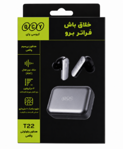 هندزفری بلوتوثی QCY T22 نمای روی جعبه