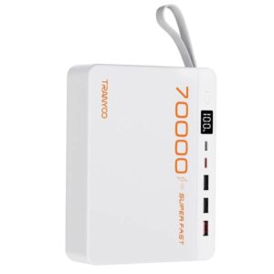 پاوربانک TRANYOO T-F17 ظرفیت 70000mAh
